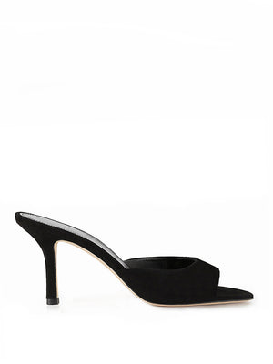 Open image in slideshow, &#39;Luchy&#39; Suede Mules 85
