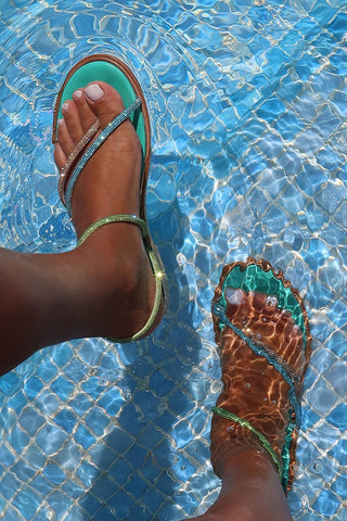 'Maria del Carmen' Crystal Sandal